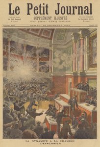 Anarchistische bomaanslag op de Franse Kamer van Afgevaardigden